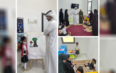 Zubair Enterprises Development Centre Team Visits Janain Al Hamra School in Wilayat Al Hamra